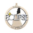 thumbnail image 3 of Solar Eclipse 2024 Ornament Wooden Eclipse Keepsake Decoration, 3 of 5