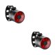 thumbnail image 4 of Luz trasera impermeable Greeniant 0.66W 6V para bicicleta de carretera 200lm 3 modos Rojo 2Conjunto, 4 of 6