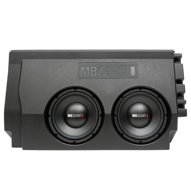 MB Quart Dual 10" Subwoofer Upgrade with Enclosure for 2016-2023 Toyota Tacoma