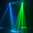 thumbnail image 3 of American DJ ADJ Inno Pocket Roll 12W LED DMX Mini Barrel Mirrored Scannner Light, 3 of 5