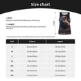 thumbnail image 4 of Fotbe White Purple Flower Chicken Pattern Men's Quick Dry Workout Tank Top Gym Muscle Tee Fitness Bodybuilding Sleeveless T Shirt Breathable Workout Shirt-X-Large, 4 of 9