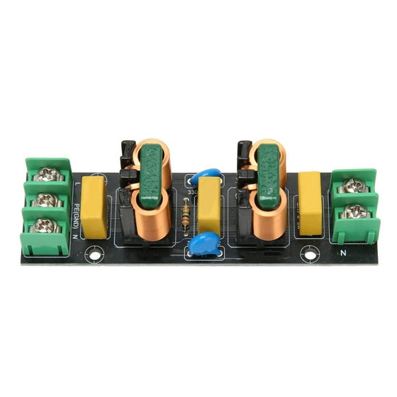 FYBTO EMI Power Supply Filtering Board Noise Filtering Inhibit Effect Two Stage Power Low Pass Filter Board for Building Automation 10A Finished Board-090404