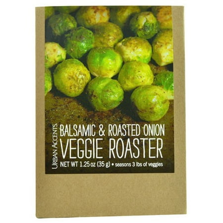 (4 Pack) Urban Accents Veggie Roaster, Balsamic and Roasted Onion, 1.25 (Best Way To Roast Onions)
