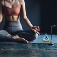 thumbnail image 5 of 1 unidad (Sagitario) constelaciones piramidales, generador de energía de cristal piramidal, artesanía piramidal, curación, Reiki, chakras, meditación, decoración de Yoga, regalo, 5 of 5