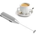 thumbnail image 1 of Agitadores, Espumador de Leche, Mini Batidor Eléctrico Batidora de Café, Mezclador de Acero Inoxidable, Apto para Espuma de Leche, Agitador de Café, Huevos de Agitación, 1 of 1