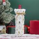thumbnail image 1 of Xihbxyly Juego de Botellas de Vino Navideñas, Bolsa Decorativa de Terciopelo, Decoración Festiva para Fiestas Navideñas, Elegante Toque Navideño para El Hogar y Restaurantes, Regalo Perfecto, Tamaño, 1 of 5
