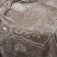 thumbnail image 2 of WOOW DEPOT Full Queen Heavy Fleece Bed Blanket 1 PCS, 7.72 lbs 78.7" x 90.5", Reversible Thick Embossed Velvet Soft Warm Mink Blanket for All Season, Mocha Brown, 2 of 8