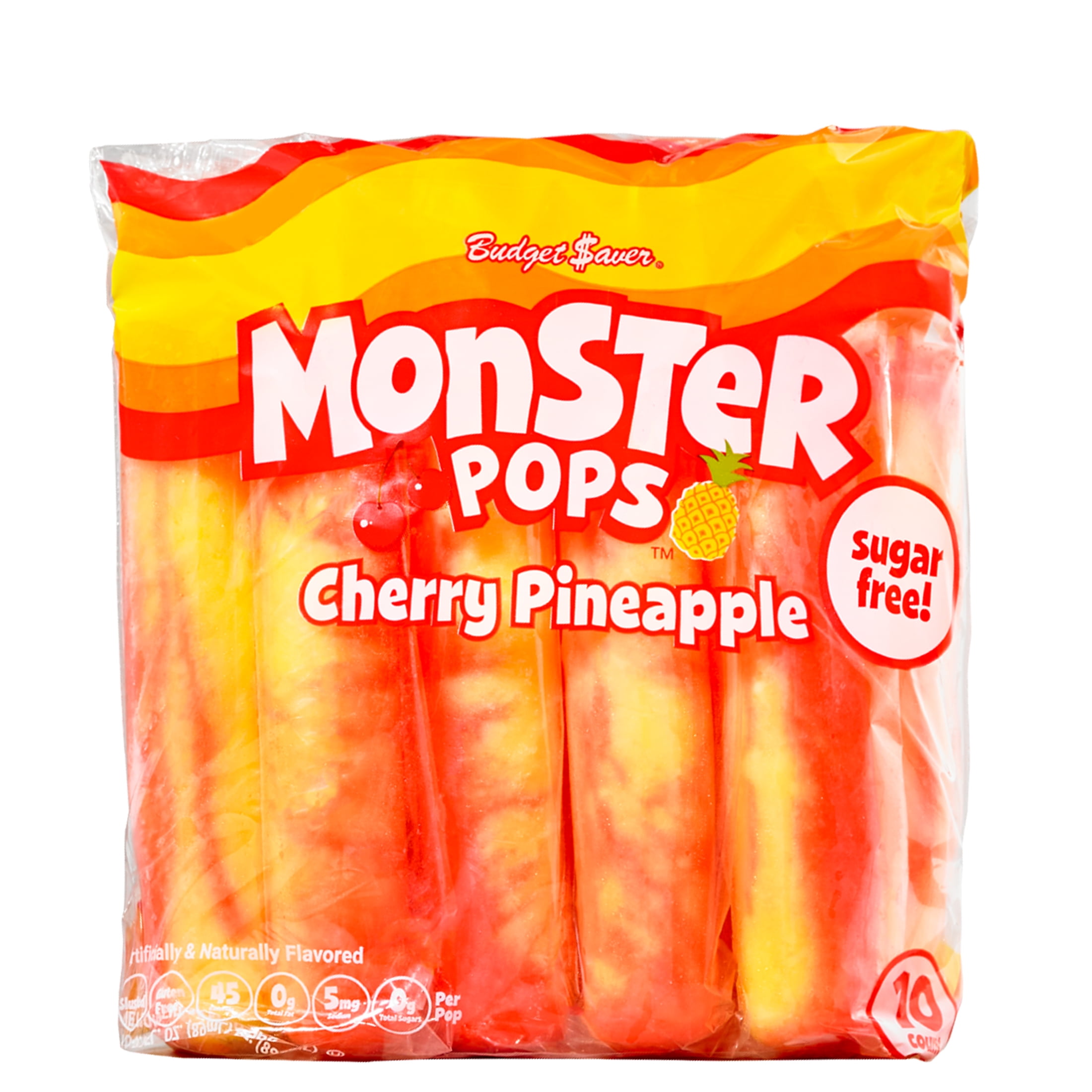 Otter Pops Original Assorted Fruit Ice Pops Gluten Free Frozen Snack 1 5 oz 80 Count