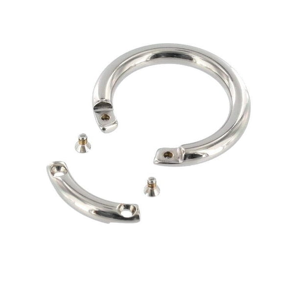 ORS Nickel Plate, O-Ring, Opens with Screws, Solid Brass-LL, 1"
