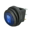12V 20A LED Rocker ON/OFF SPST Switch Round For Car Boat Marine Waterproof