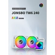 JONSBO TW6-240 ARGB CPU Cooler with Water Cooling Single Fan