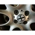 thumbnail image 5 of Black/Grey Union Jack UK Flag Style Wheel Center Cap Covers For Mini Coopers R50 R51 R52 R53 R55 R56 R57 R58 R59 R60 R61 F55 F56, etc, 5 of 9