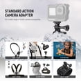 thumbnail image 3 of Neewer GP-81 Action Mount - 1/4"-20 Screw, for Insta360/GoPro/DJI/AKASO Cameras, 3 of 9