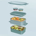 thumbnail image 3 of Sonalied 3 Layers All-in-One Large Bento Box Leak-Proof Lunchbox with Utensil, 3 of 4
