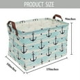 Howarmer Rectangle Large Storage Baskets, Collapsible Waterproof Toy