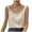 #01Beige tank tops women, variant on Summer Savings Clearance!yoeyez Silk Camisole Tops for Women,Silk Satin Tank Tops for Women Women's Solid Color Sleeveless Tee Fashion Summer Basic Blouse Gray,L