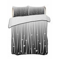 thumbnail image 2 of Black Flower Full Size Down Alternative Comforter, Lightweight Comforter Quilt Bedding Set with Pillow Shams Geometric Stripes Gradient Simple Branch All Seasons Bed Comforter Duvet Insert 78"x90", 2 of 7