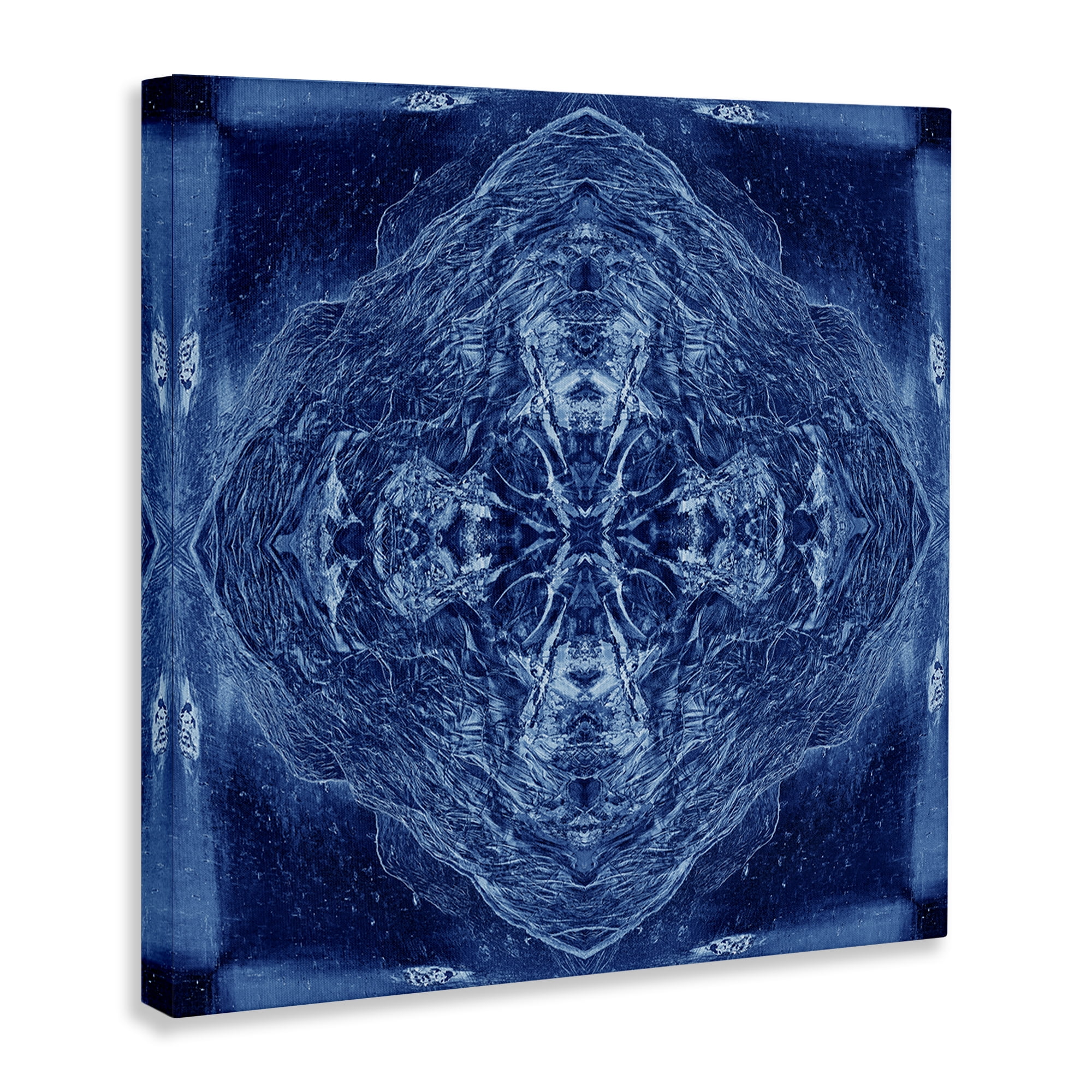 Stupell Industries Detailed Uniform Pattern Abstract Painting Wrapped Canvas Art Print Wall Art, 36 x 36