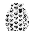 thumbnail image 5 of Qingpeng Boys Girls Cow Print Hoodie Long Sleeve Pullover Sweatshirt with Kangaroo Pocket for Winter, 5 of 6
