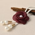 thumbnail image 6 of Inerposs Camellia Curtain Tiebacks, Adjustable Curtain Accessories, Pearl Tying Cord for Home Decor, Modern Window Tiebacks to Enhance Aesthetic, Elegant Curtain Holdbacks for Living Room, 6 of 6