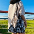 thumbnail image 2 of Kukuzhu Crochet Tote Bag Aesthetic Tote Bag Aesthetic Y2k Tote Bag Aesthetic Y2k Cute Tote Bags Aesthetic, 2 of 5