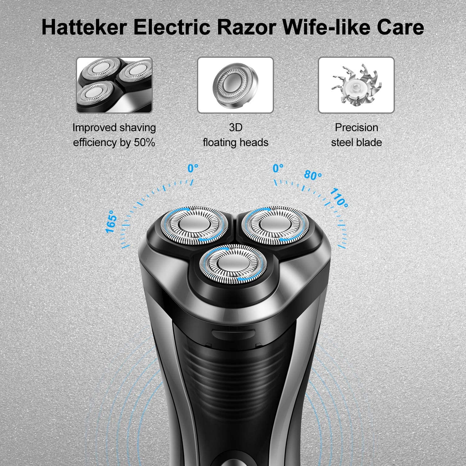 hatteker electric razor