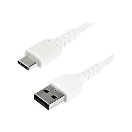 StarTech 3.3ft USB 2.0 to USB C Data Transfer Cable White RUSB2AC1MW