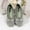 Green, variant on Hoshose Women Comfortable Flat Shoes Slip-On Round Toe Ballet Flats Pearl Knotbow Casual Walking Shoes for Women Non-slip