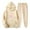 Beige, variant on Feancey Two Piece Jogger Sets for Women Valentines Day Hoodie Suits Cute Heart Printed Sweatshirts and Jogging Pants Lounge Set Sweatsuits 2 Piece Beige S
