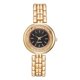 thumbnail image 1 of Reloj de pulsera de cuarzo con esfera redonda y correa de aleación elegante para mujer (dorado), 1 of 5