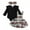 Black, variant on Newborn Baby Girl Clothes 3M 6M 12M 18M 24M Spring Autumn Clothing Sets Long Sleeve Bodysuit Plaid Suspender Skirt Headband Clothes Xmas Outfits