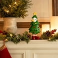 thumbnail image 4 of Christmas Resin Duck Figurine In Christmas Tree Costume, Cute Desktop Holiday Display Ornament, 4 of 6