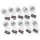 thumbnail image 5 of Paquete de 10 fundas para palos de golf, fundas impermeables para wedges de golf y fundas para hierros de golf. Blanco, 5 of 9