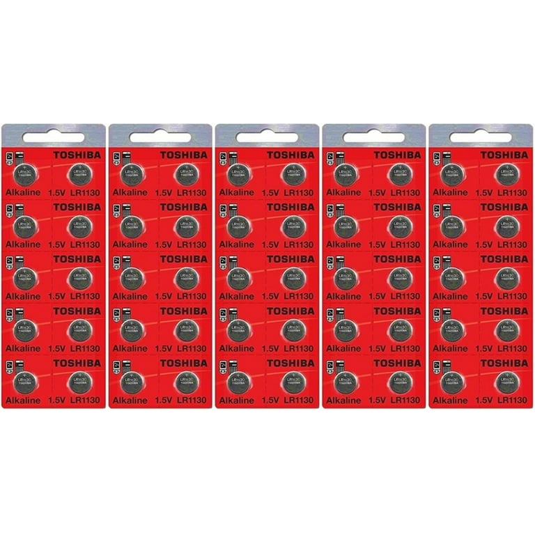 LR1130 AG10 189 1130 LR54 Pack Of 4 Toshiba Button Cell Battery USA SELLER