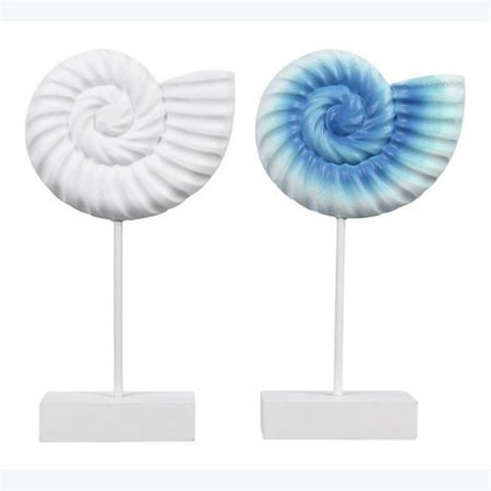 

Youngs 62173 Wood Coastal Tabletop Shells White & Ombre