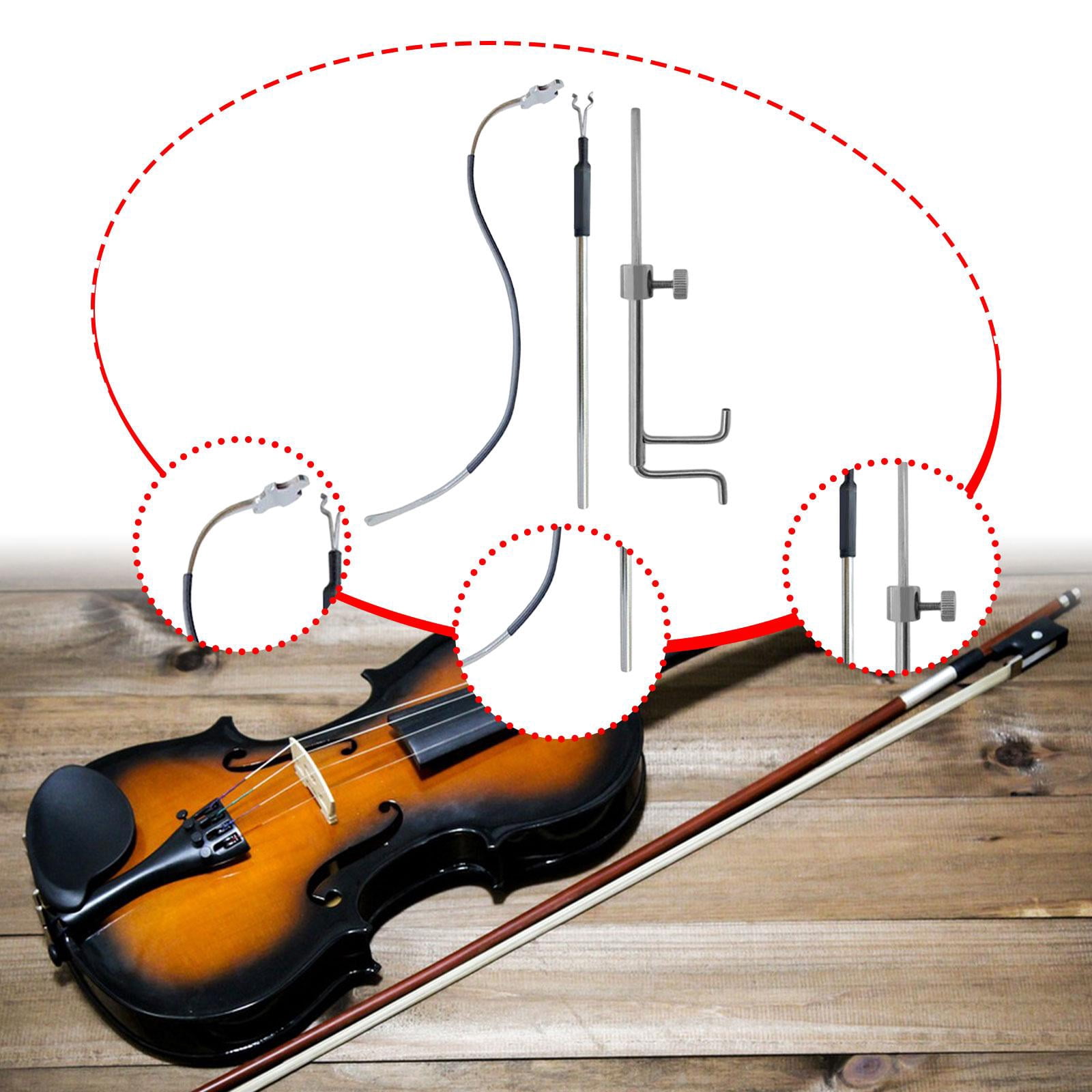 JWQFBC Violin Sound Post Tool Installing Remover 3Pcs Luthier Tool Kit Retriever Clip S