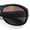 Shiny Black, variant on SA106 Night Driving Sunglasse for Men UV400 Blue Light Glare Reduction Anti Glare Wraparound Shiny Black Frame