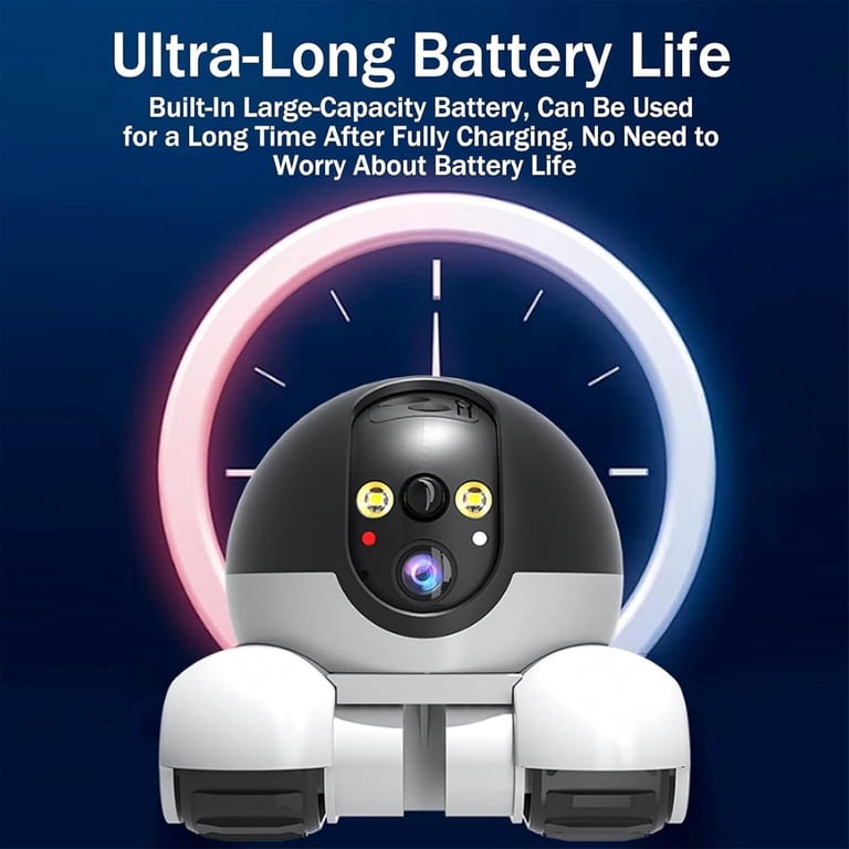 Remote Bot Camera Robot Camera Blinky Bot Camera Robot - 2025 Model, 1080p HD Wi-Fi ...