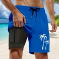 thumbnail image 2 of Kcolen Swim Trunks Men 5 Inch Inseam Soild Color Beach Swimming Shorts Lightweight Bathing Suit Mens Swim Trunks Beach Summer Fashion Swimwear, 2 of 4