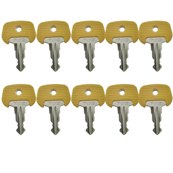 10 Pack 97# 702 26906870 28520490 Ignition Keys for Jungheinrich Mic Komatsu Forklift
