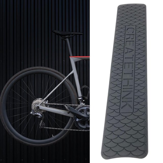 Marcos protectores de cadena de bicicleta de primera , calcomanías de cinta protectora, accesorios de bicicleta extraíbles decorativos antiarañ Los 34x7cm Soledad Protector de cuadro de bicicleta