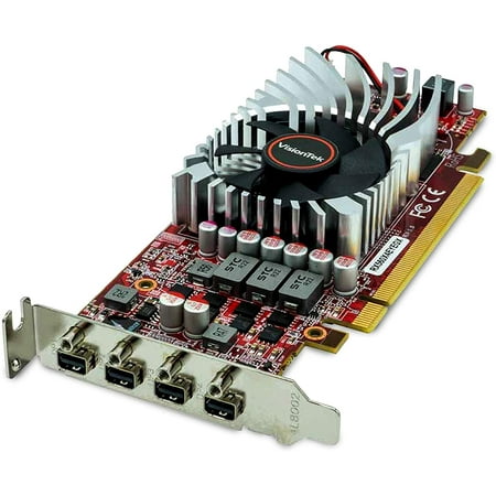 UPC: 0784090039255 | VisionTek Radeon RX 560 4GB GDDR5 4M 4K Graphics Card  4 Mini DisplayPort  7.1 Surround Sound  PCI Express  Low-Profile GPU  ATX & SFF – 901278