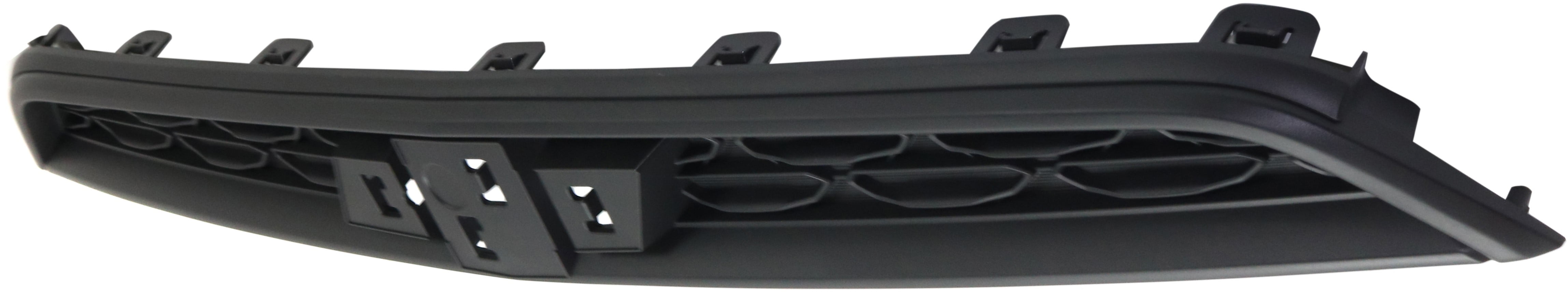 Grille Assembly Compatible With 2016-2018 Chevrolet Spark Textured Dark Gray Shell and Insert