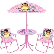Dora The Explorer Erasable 4-Piece Patio Set