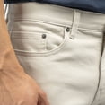 thumbnail image 5 of Jachs NY Men's Classic 5-Pocket Cotton Stretch-Straight Leg Denim Jean Pant (Khaki, 40W x 32L), 5 of 6