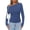 Grey Blue, variant on Off The Shoulder Tops for Women Going Out Long Sleeve Shirts Fall Casual Fitted Ribbed Ruched Y2K Clothes