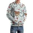 thumbnail image 4 of Doctor Bear Hospital Oversized Hoodies for Women Pullover Womens Clothes with Pocket Mens Ultimate Pullover Hoodie Sweatshirt S-6XL, 4 of 8