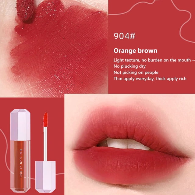 Thin Mud Light Gauze Velvet Lip Glaze Mist Face Matte Lip Mud Student Girl Affordable Makeup 1.8g