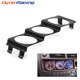 thumbnail image 1 of Universal 52mm Tripe 3 Gauge Meter Radio Din In Dash Panel Pod Black 2inch Bx102259-bk, 1 of 1