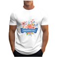 thumbnail image 2 of Tops para hombre, blusas y camisas de cuello redondo y manga corta para hombre, camisetas deportivas con estampados casuales para el Día de la Madre, blusas de cuello redondo y manga corta, blusas de, 2 of 5